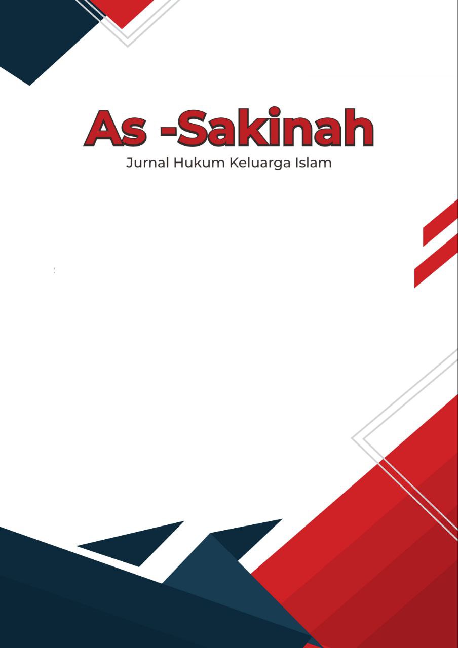 As-Sakinah: Jurnal Hukum Keluarga Islam